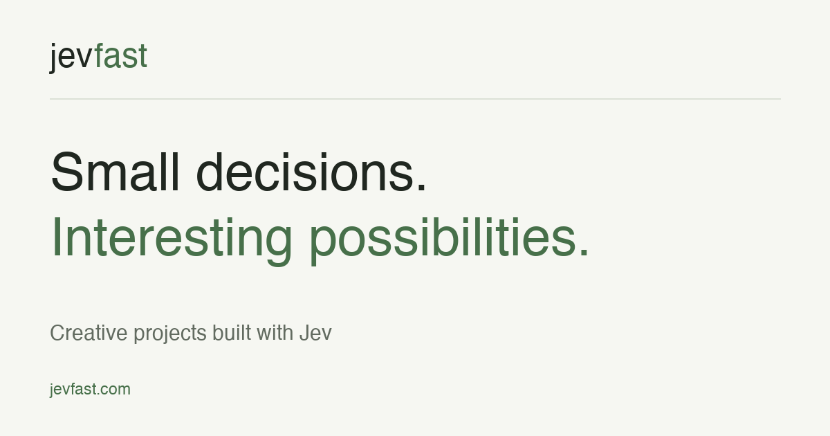 DuckDB Jev · Jevfast